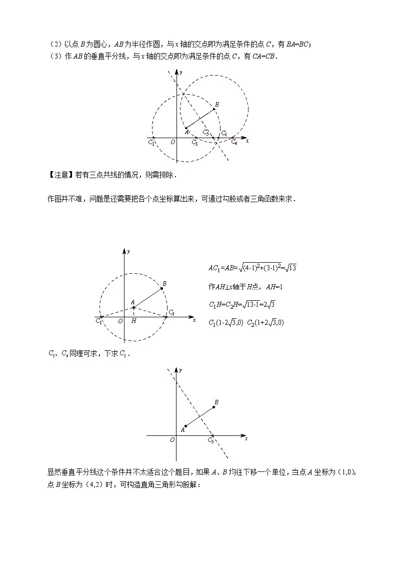 2025 人教版初三数学中考二轮冲刺之二次函数中的存在性问题专练（原卷版）  第2页