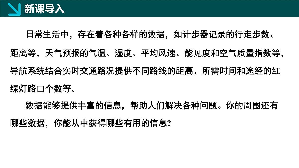 北师大版2024七年级上册数学 6.1丰富的数据世界（同步课件）第4页