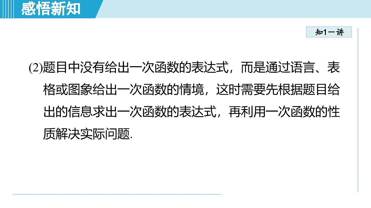 5.4 用一次函数解决问题（课件）2025-2026学年苏科版八年级数学上册第4页