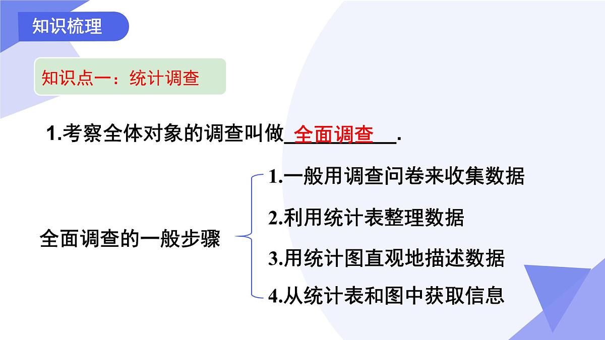 专题01+数据的收集与整理（2思想+新考向+4易错）2025学年八年级数学下学期期末考点大串讲冀教版 课件第4页