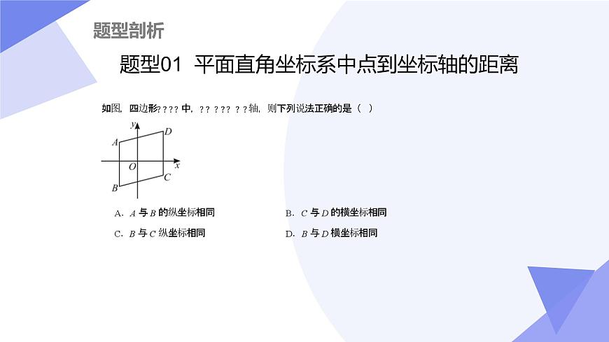 专题03+图形与坐标（3大考点&5大题型剖析）2025学年八年级数学下学期期末考点大串讲湘教版课件第4页