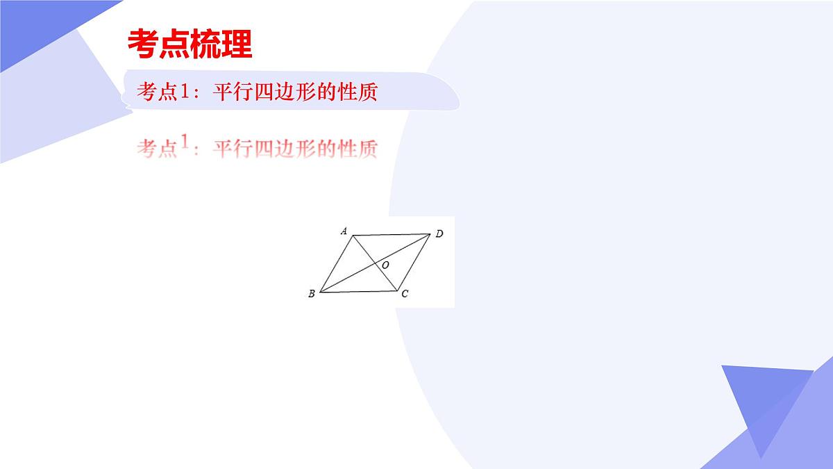 专题04+平行四边形（4大考点&6大题型剖析）2025学年八年级数学下学期期末考点大串讲（华东师大版）课件第4页