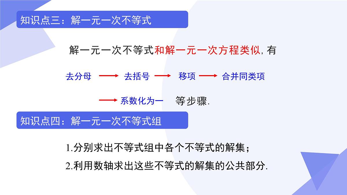 专题05+一元一次不等式与一元一次不等式组（4考点+5技巧+3易错）2025学年七年级数学下学期期末考点大串讲课件第6页