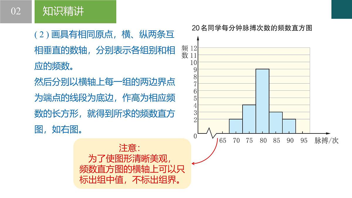 6.5 频数直方图（同步课件）-2024-2025学年七年级数学下册（浙教版2024）第7页