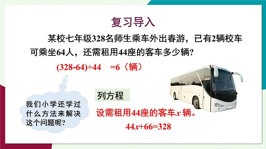 5.1 从实际问题到方程第5页