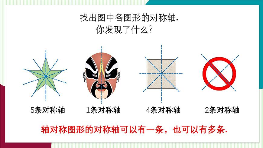 9.1.1 生活中的轴对称第8页