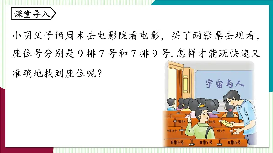 人教版数学（2024）七年级下册9.1平面直角坐标系课时1 PPT课件第3页