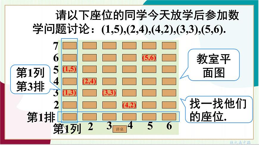 9.1.1 有序数对第8页