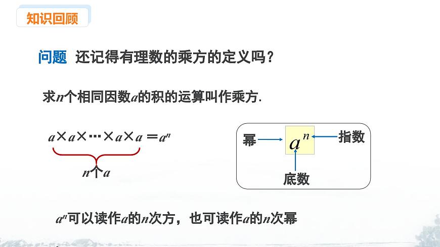 课件：新北师大版数学七上2-4 课时2 乘方运算的符号法则第3页