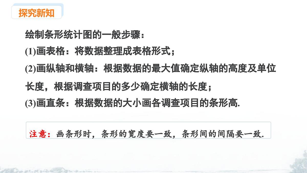 课件：新北师大版数学七上 6-3 课时2 条形统计图、频数直方图第7页
