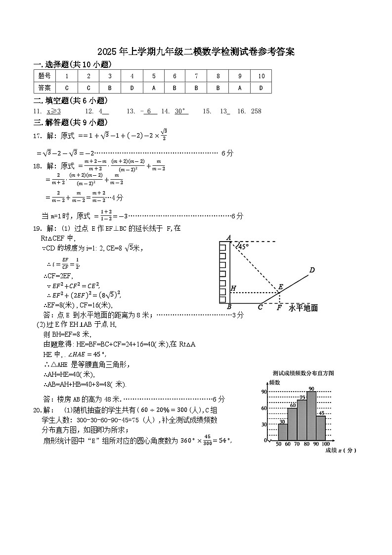 2025年雅礼教育集团二模数学试卷（解析版）第1页