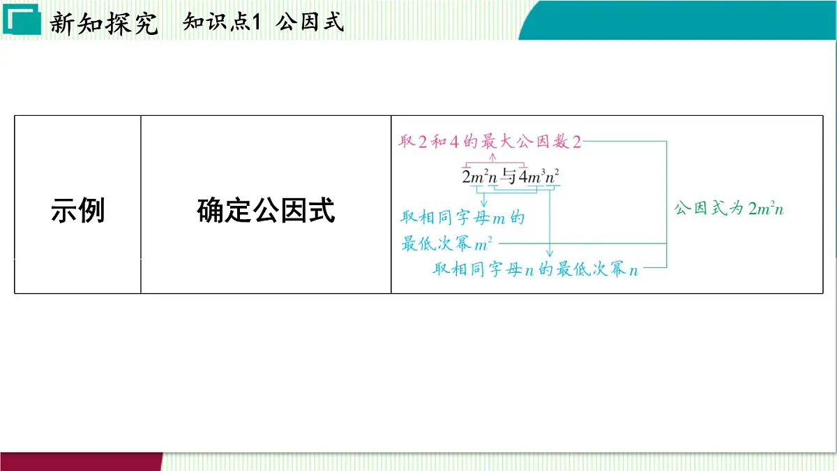 浙教版数学2024七年级下册 4.2 提取公因式法 PPT课件第5页