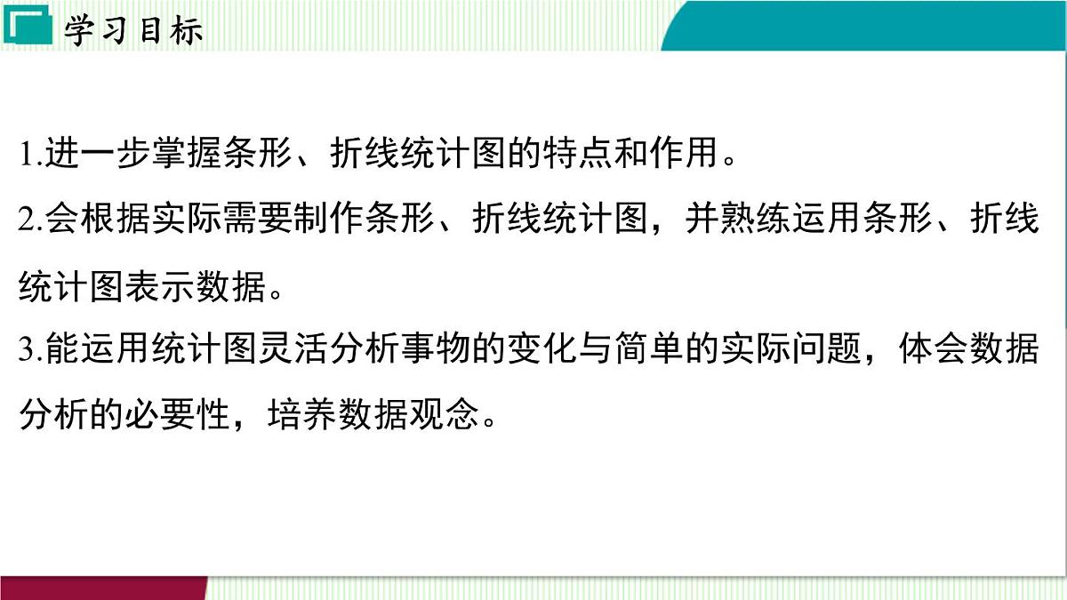 浙教版数学2024七年级下册 6.2 条形统计图和折线统计图 PPT课件第3页
