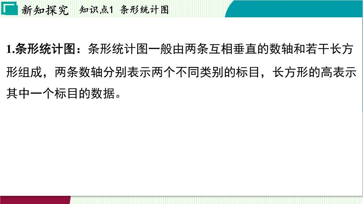浙教版数学2024七年级下册 6.2 条形统计图和折线统计图 PPT课件第4页