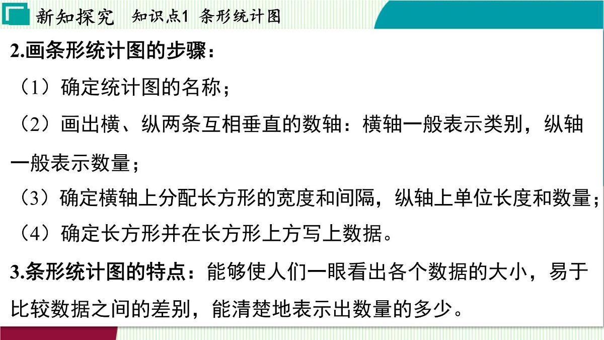浙教版数学2024七年级下册 6.2 条形统计图和折线统计图 PPT课件第5页