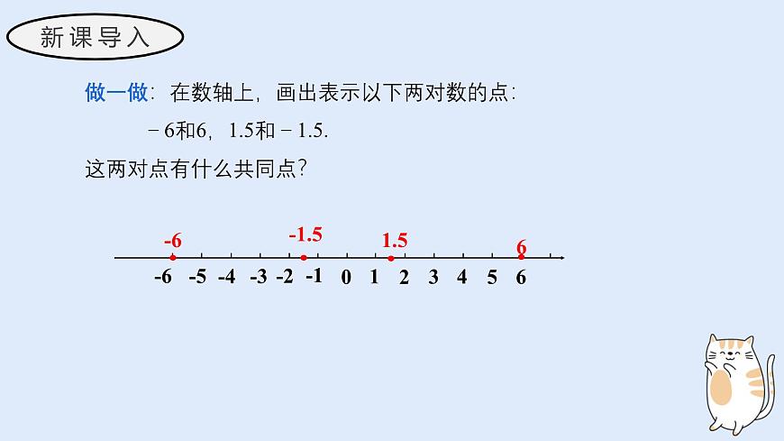 1.3 相反数（教学课件）——初中数学华东师大（2024）七年级上册第3页