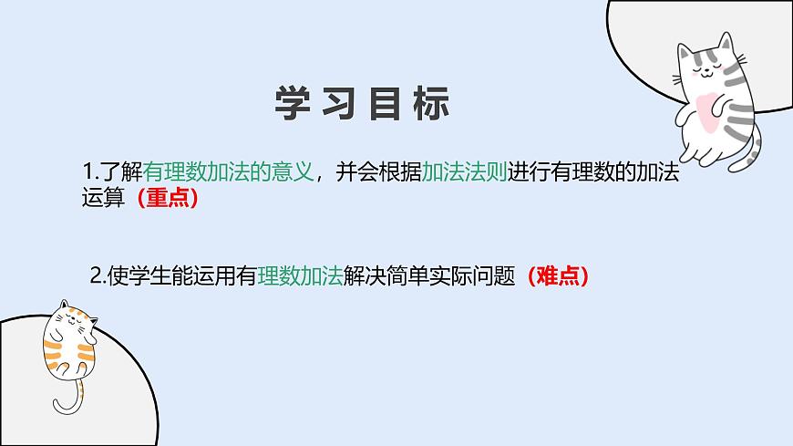 1.6.1 有理数的加法法则（教学课件）——初中数学华东师大（2024）七年级上册第2页