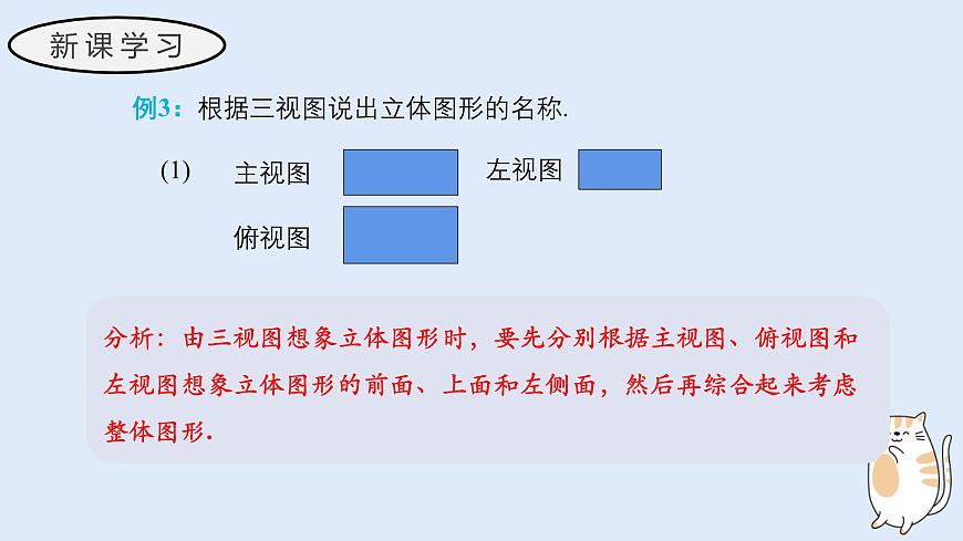 3.2.2 由视图到立体图形（教学课件）——初中数学华东师大版（2024）七年级上册第4页