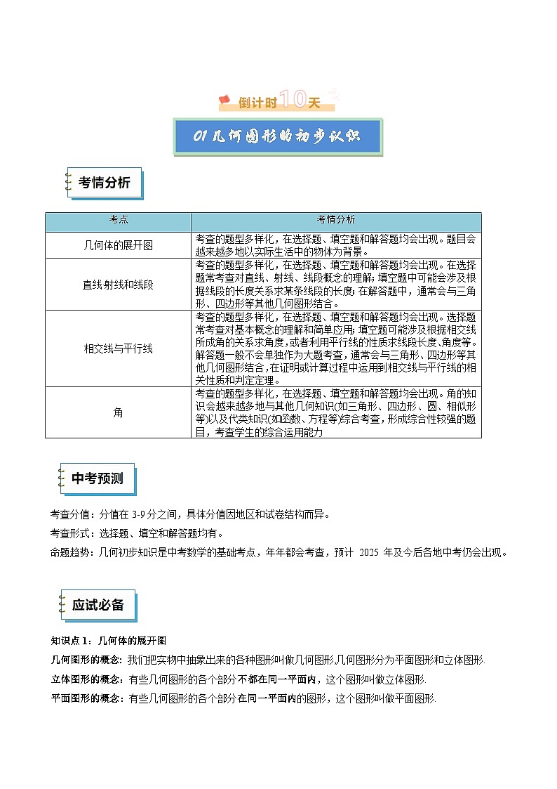 数学（三）-2025年中考考前20天终极冲刺攻略（原卷版）第2页
