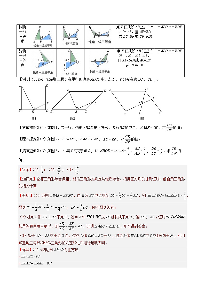 抢分秘籍06 全等三角形中常见的基本模型（六大模型）（解析版）第3页