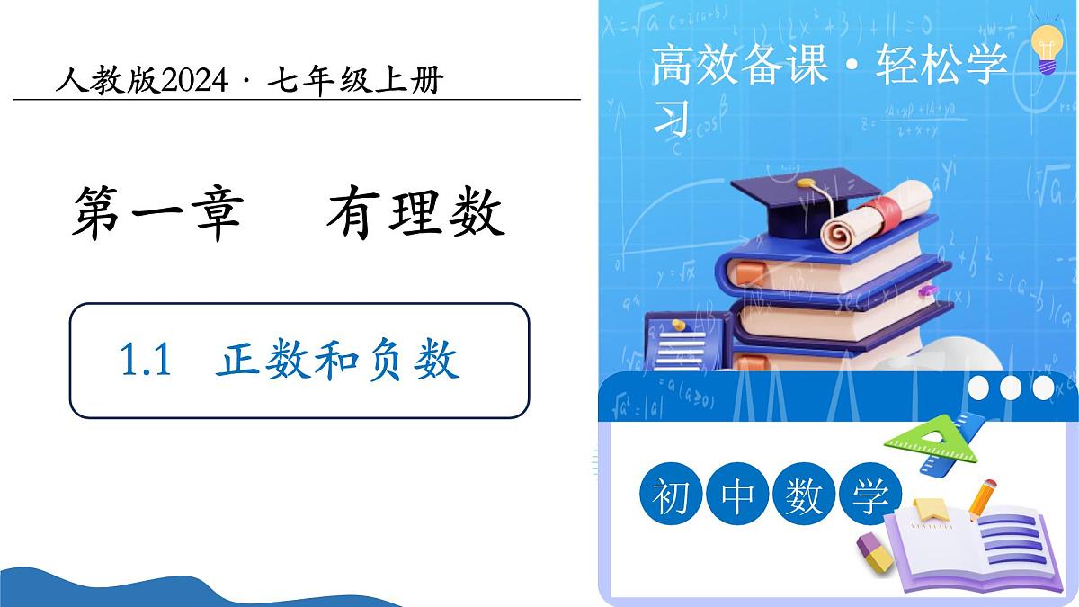 1.1正数和负数（培优教学课件）-2025-2026学年七年级数学上册（人教版2024）第1页