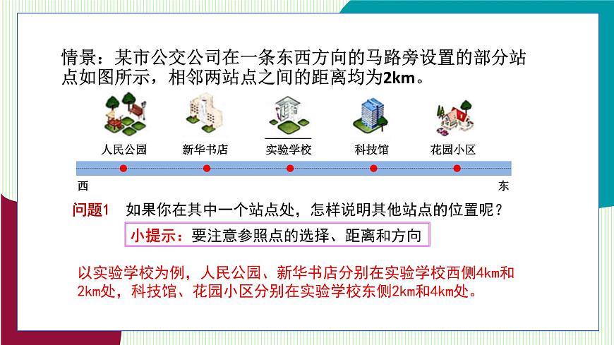 青岛版数学2024七年级上册  1.3 数轴 PPT课件第5页