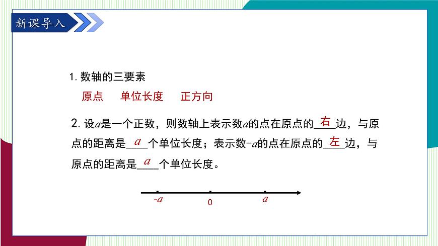 青岛版数学2024七年级上册  1.4 相反数与绝对值 第1课时相反数 PPT课件第4页