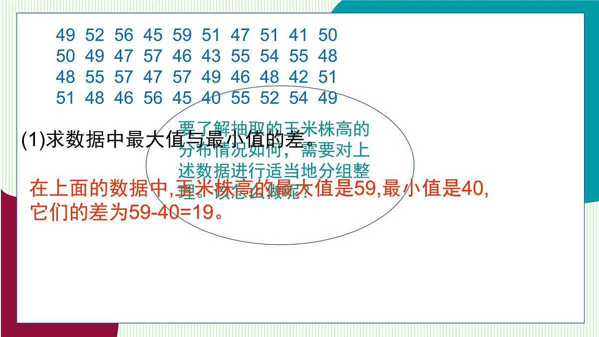 青岛版数学2024七年级下册 7.3 数据的描述（第3课时 频数直方图） PPT课件第5页