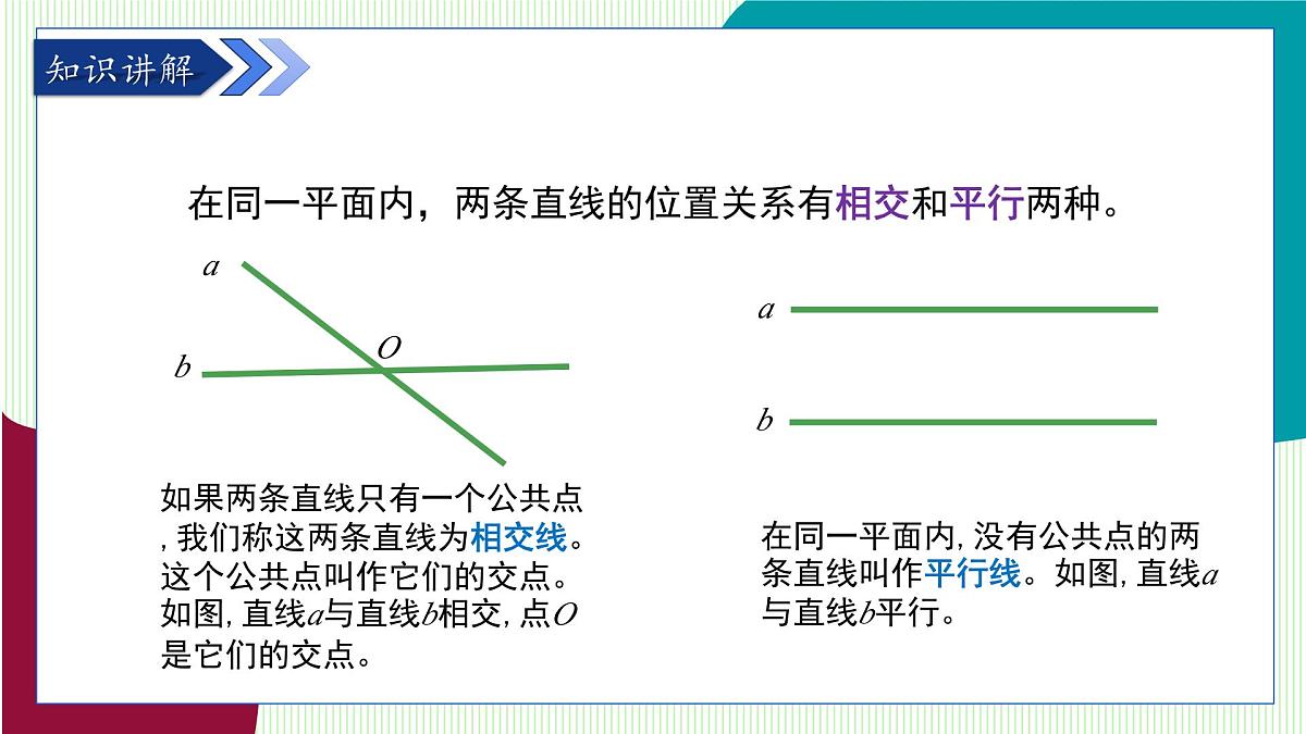 青岛版数学2024七年级下册 8.1相交线（第1课时 邻补角、对顶角） PPT课件第5页