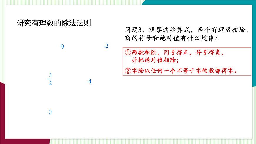 2.4 有理数的除法-教学课件第6页