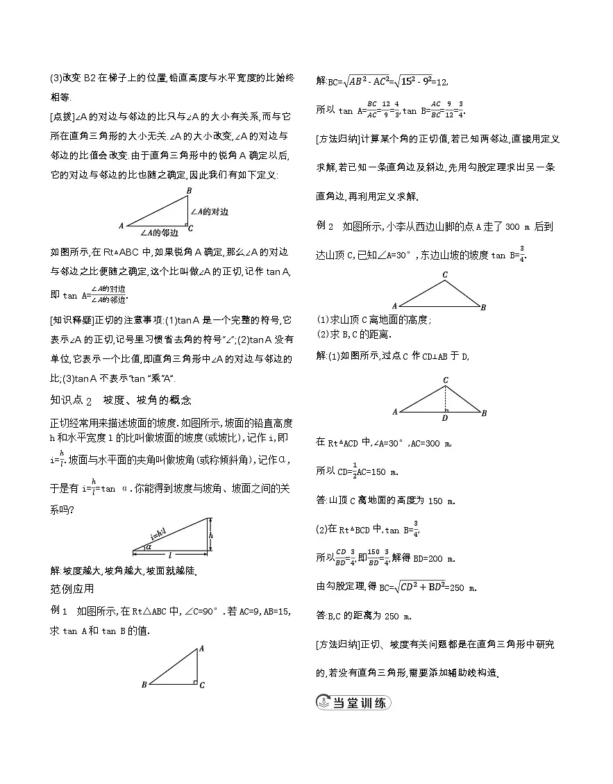 2025北师版九下数学全册教案第3页