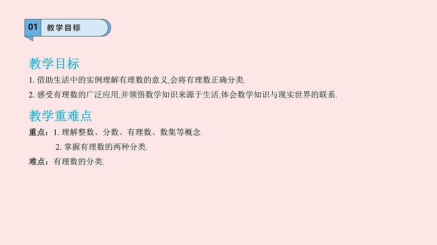 华师大版数学（2024）七年级上册 1.1.2 有理数    课件第2页