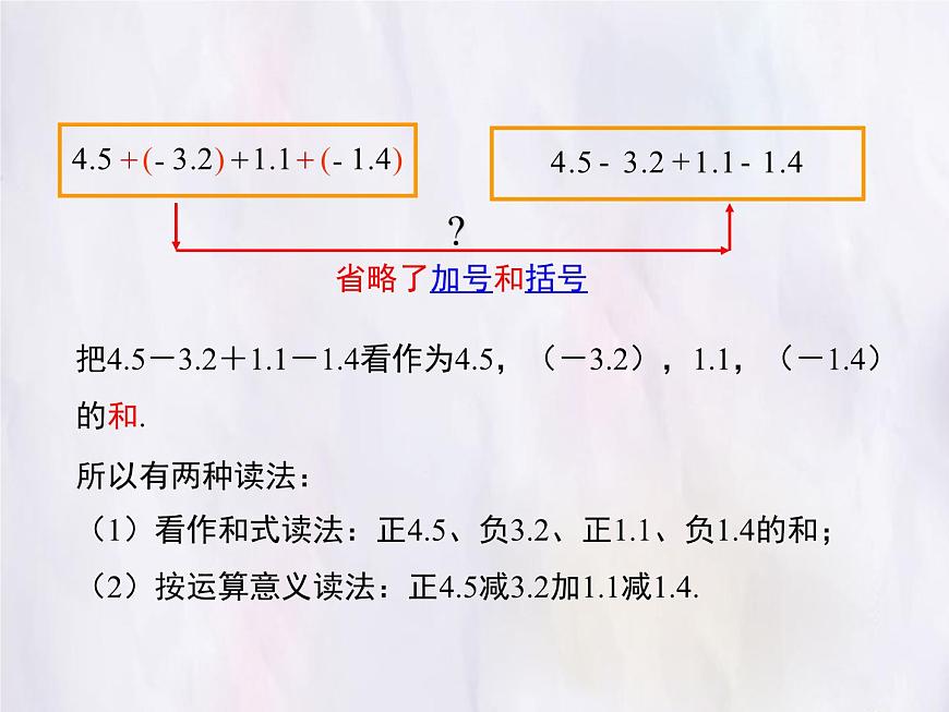 华师大版数学（2024）七年级上册 1.8 有理数的加减混合运算 课件第6页