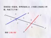 華師大版數(shù)學（2024）七年級上冊 4.1.3 同位角、內錯角、同旁內角 課件