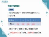 2024蘇科版初中數(shù)學5.1變量與函數(shù)（第1課時）課件+教案