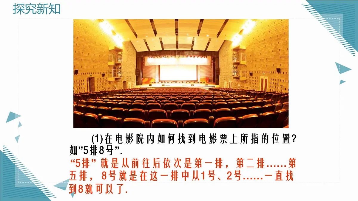 2024苏科版初中数学八年级上学期4.1点的坐标与坐标系课件第3页