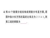 初中數(shù)學(xué)新華東師大版八年級上冊14.2.1 頻數(shù)分布直方圖作業(yè)課件（2025秋）含答案