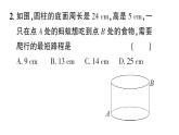 初中數(shù)學(xué)新華東師大版八年級(jí)上冊(cè)13.2第1課時(shí) 勾股定理的實(shí)際應(yīng)用作業(yè)課件（2025秋）
