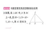 初中數(shù)學(xué)新華東師大版八年級(jí)上冊(cè)13.2第2課時(shí) 勾股定理及其逆定理的綜合應(yīng)用作業(yè)課件（2025秋）