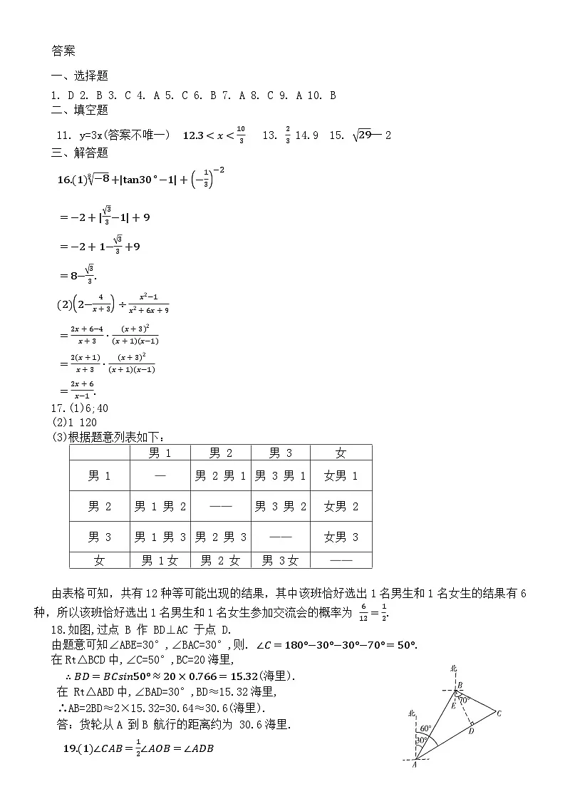 答案第1页