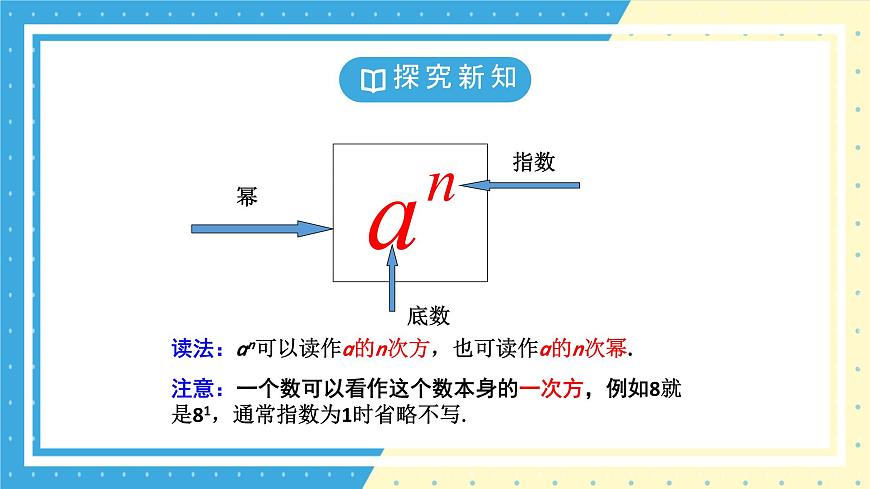 鲁教版（五四）六年级上册2.5有理数的乘方第一课时课件PPT第8页