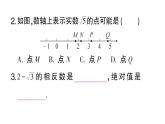 初中數(shù)學(xué)新華東師大版八年級上冊10.2 實數(shù)課堂作業(yè)課件（2025秋）含答案