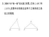 初中數(shù)學(xué)新湘教版八年級上冊4.1第2課時 三角形的高、角平分線和中線作業(yè)課件（2025秋）