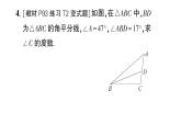 初中數(shù)學(xué)新湘教版八年級上冊4.1第3課時 三角形的內(nèi)角和作業(yè)課件（2025秋）
