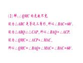 初中數(shù)學(xué)新湘教版八年級(jí)上冊(cè)4.6專題21 與三角形有關(guān)的類比探究題作業(yè)課件（2025秋）