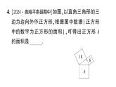 初中數(shù)學(xué)新湘教版八年級(jí)上冊(cè)5.2第1課時(shí) 勾股定理作業(yè)課件（2025秋）