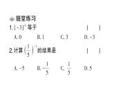 初中數(shù)學(xué)新湘教版八年級上冊2.4.2 零次冪和負(fù)整數(shù)指數(shù)冪課堂作業(yè)課件（2025秋）含答案