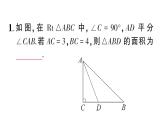 初中數(shù)學(xué)新湘教版八年級上冊第5章提分特訓(xùn)21與角平分線有關(guān)的計算與證明作業(yè)課件（2025秋）