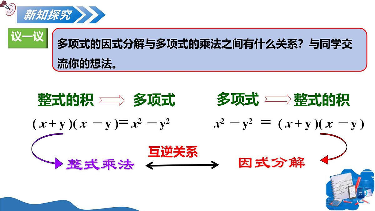 湘教版2025年数学八年级上册1.1多项式的因式分解 课件第8页