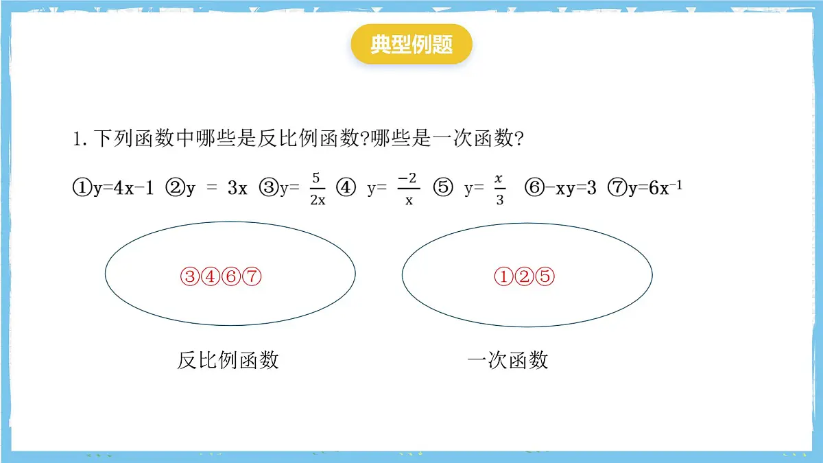 北师大版数学九年级上册第六章 反比例函数 章末复习 课件第6页